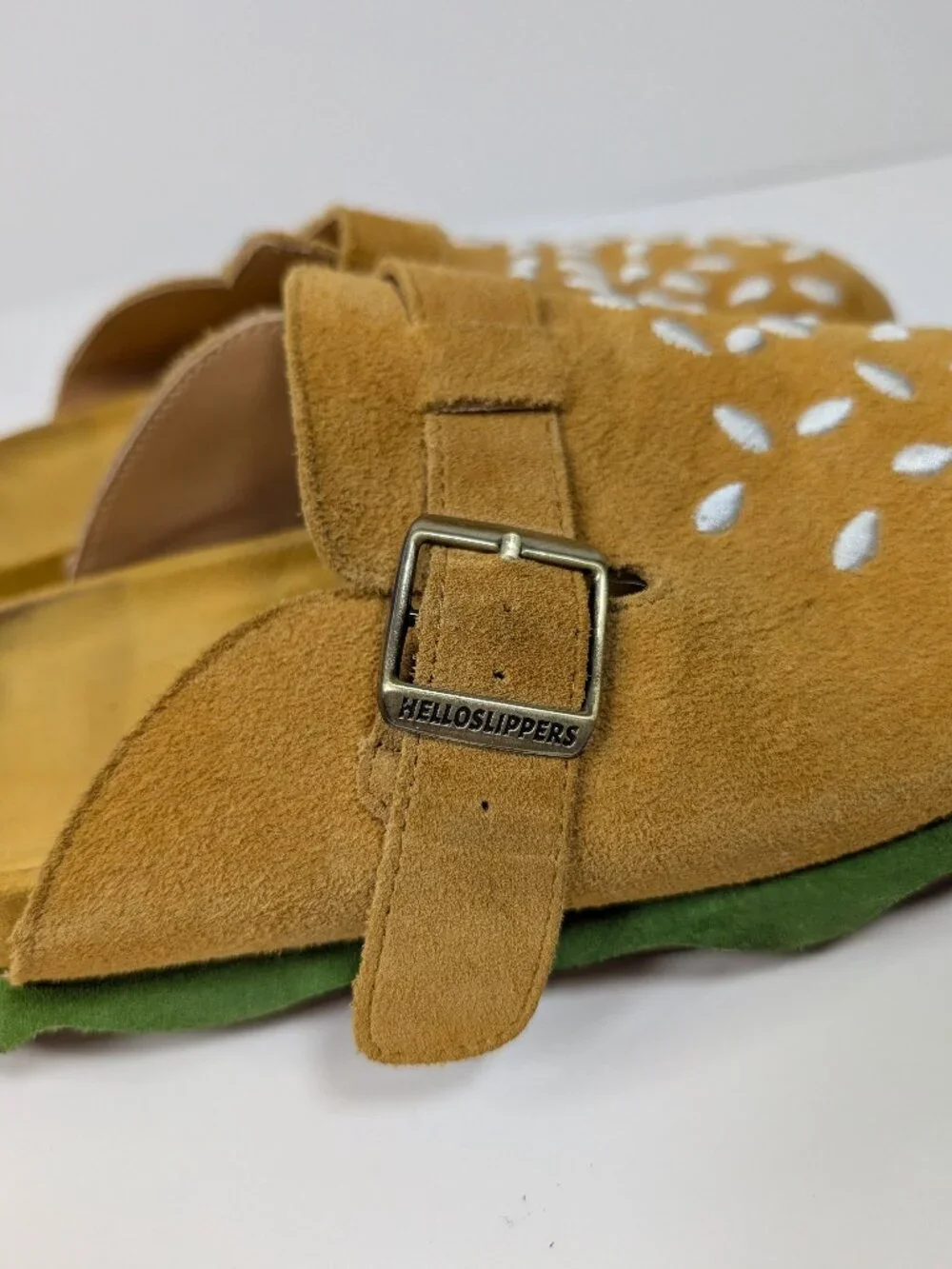Great condition Burger Theme Hello Slippers brand shoes - size 38/8 - Picture 6 of 16